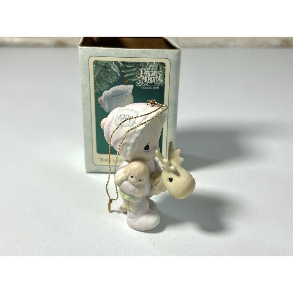 Enesco Precious Moments Baby's First 1st Christmas 1994 Ornament 530255